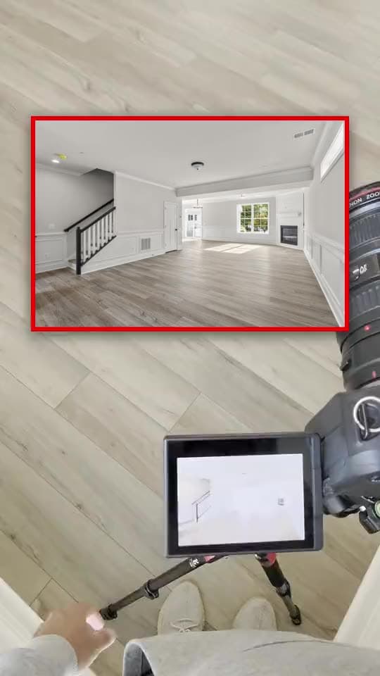 Real estate photo process reel